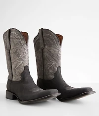 Distressed Leather Cowboy Boot
