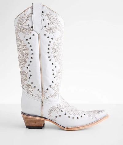 by Corral Studded Western Leather Boot