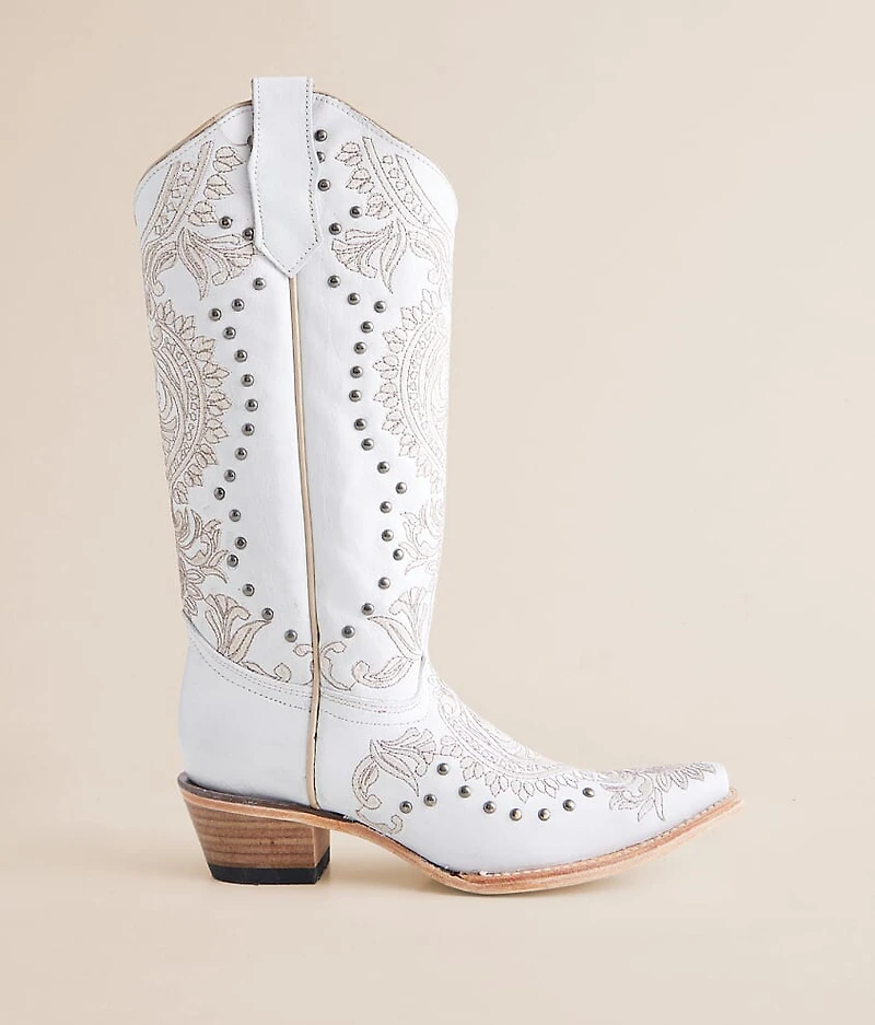 by Corral Studded Western Leather Boot