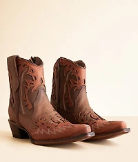 by Corral Embroidered Overlay Western Leather Boot