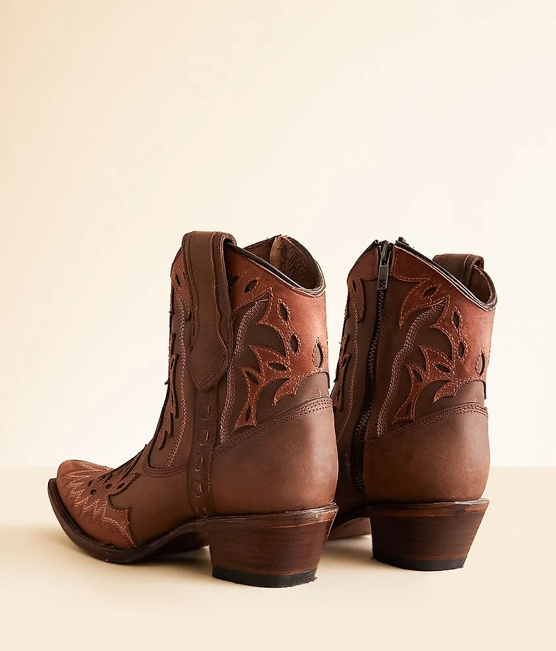 by Corral Embroidered Overlay Western Leather Boot