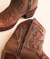 by Corral Embroidered Overlay Western Leather Boot