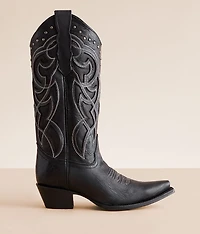 by Corral Studded Leather Western Boot