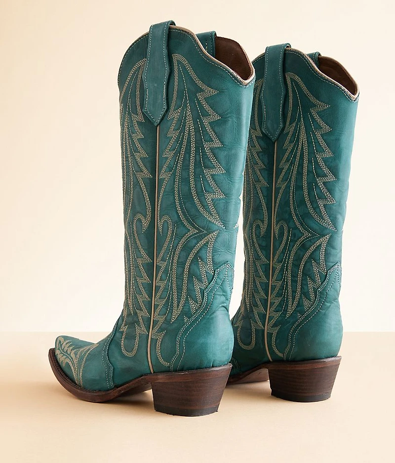 by Corral Embroidered Western Leather Boot