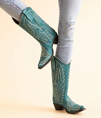 by Corral Embroidered Western Leather Boot