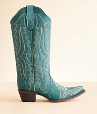 by Corral Embroidered Western Leather Boot