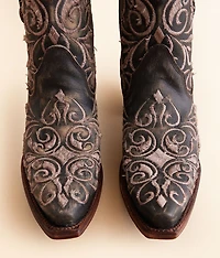 by Corral Embroidered Western Leather Ankle Boot