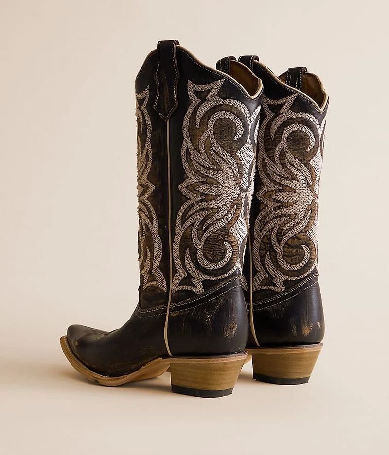 by Corral Embroidered Leather Western Boot