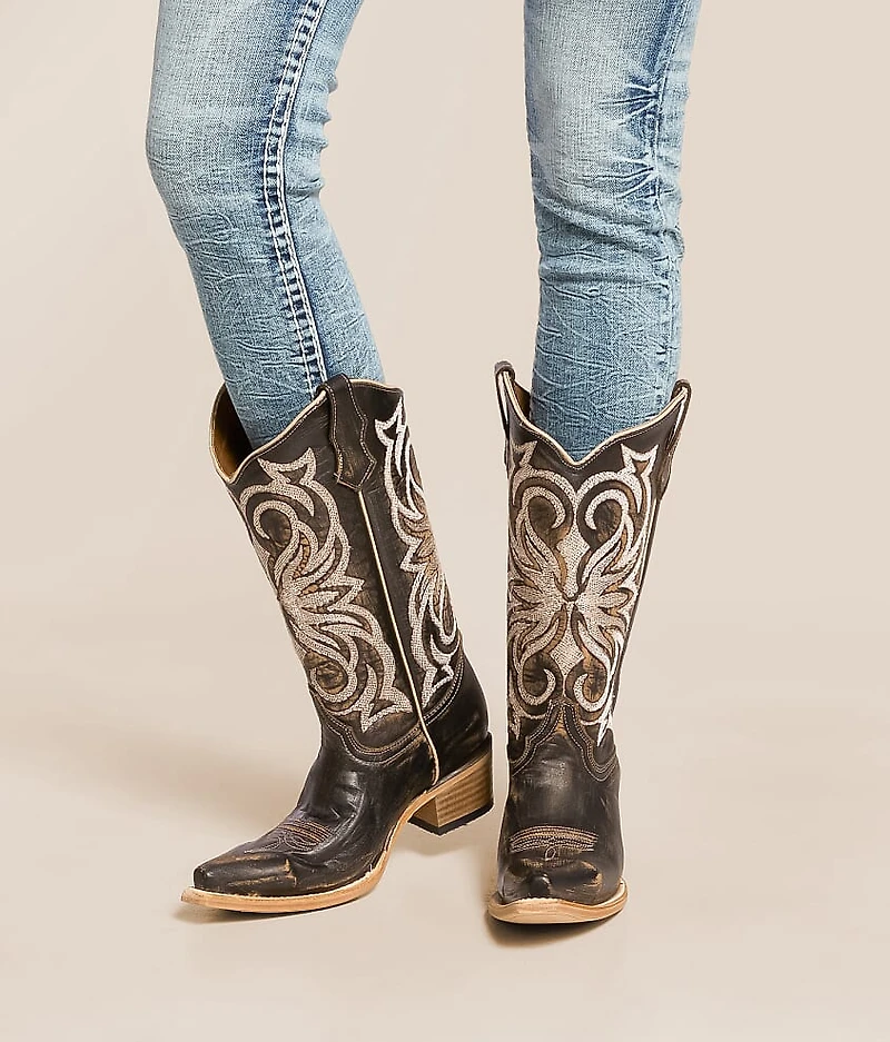 by Corral Embroidered Leather Western Boot
