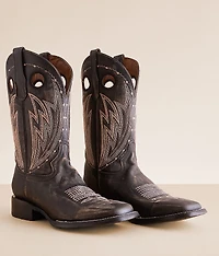 Distressed Leather Cowboy Boot