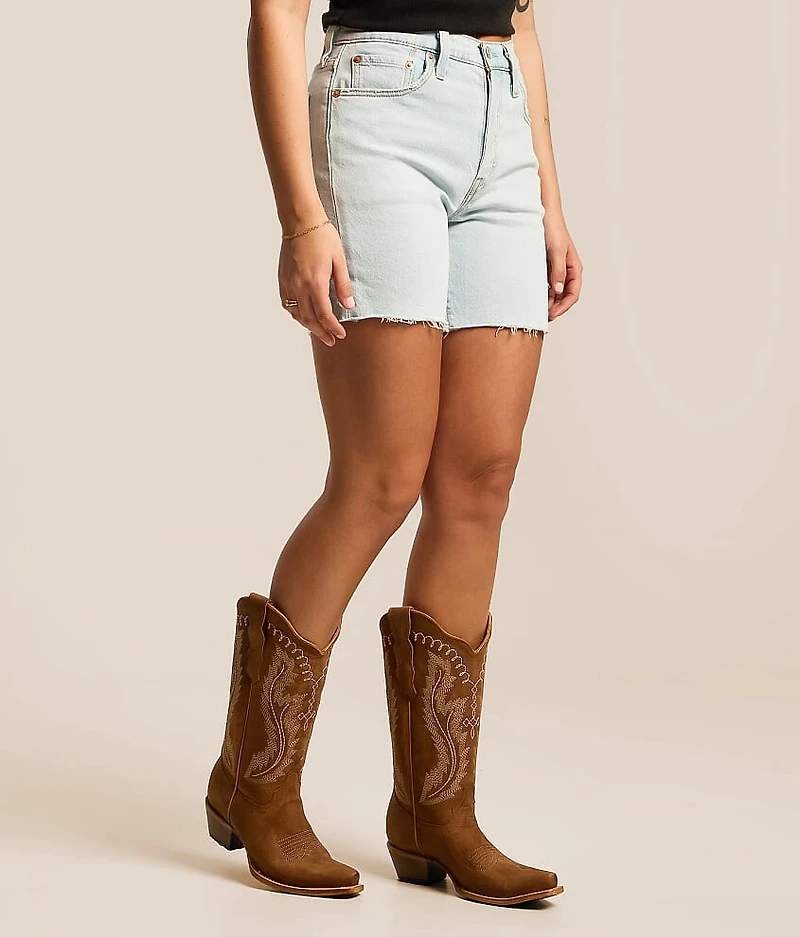 Embroidery Triad Leather Western Boot