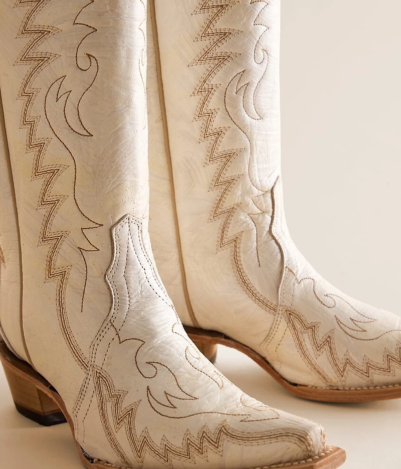 Zig Zag Western Leather Boot