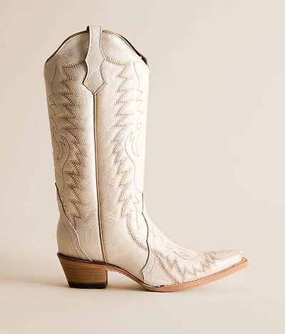 Zig Zag Western Leather Boot
