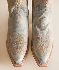 Filigree Leather Cowboy Boot