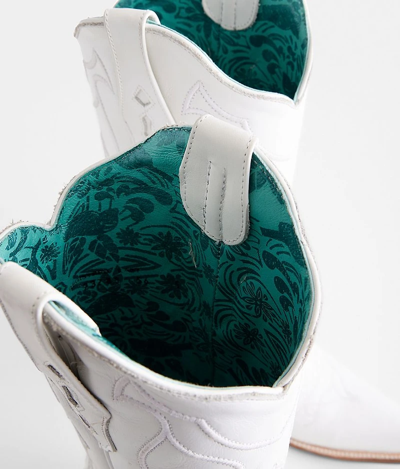 Embroidered Leather Western Boot