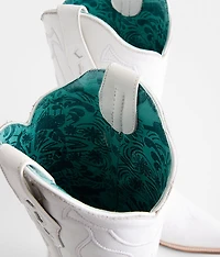 Embroidered Leather Western Boot