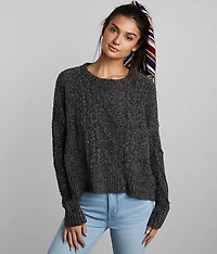 Scalloped Pullover Sweater