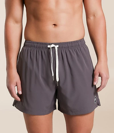Cove Solid Stretch Swim Trunks