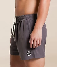 Solid Stretch Swim Trunks
