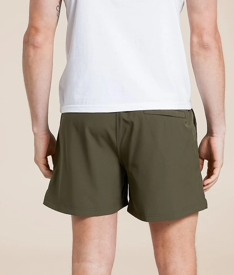 Olive Performance Stretch Short