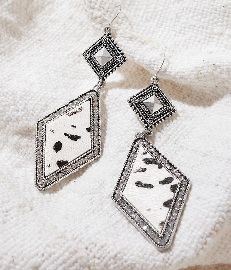 Glitz Fur Drop Earring
