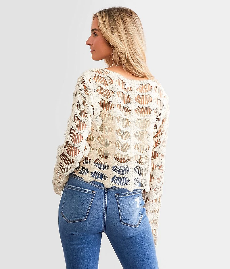 Open Stitch Top