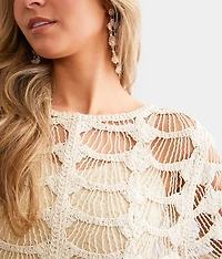 Open Stitch Top