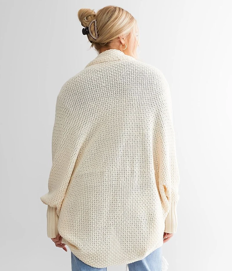 Slouchy Cocoon Cardigan Sweater