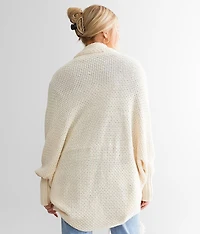 Slouchy Cocoon Cardigan Sweater