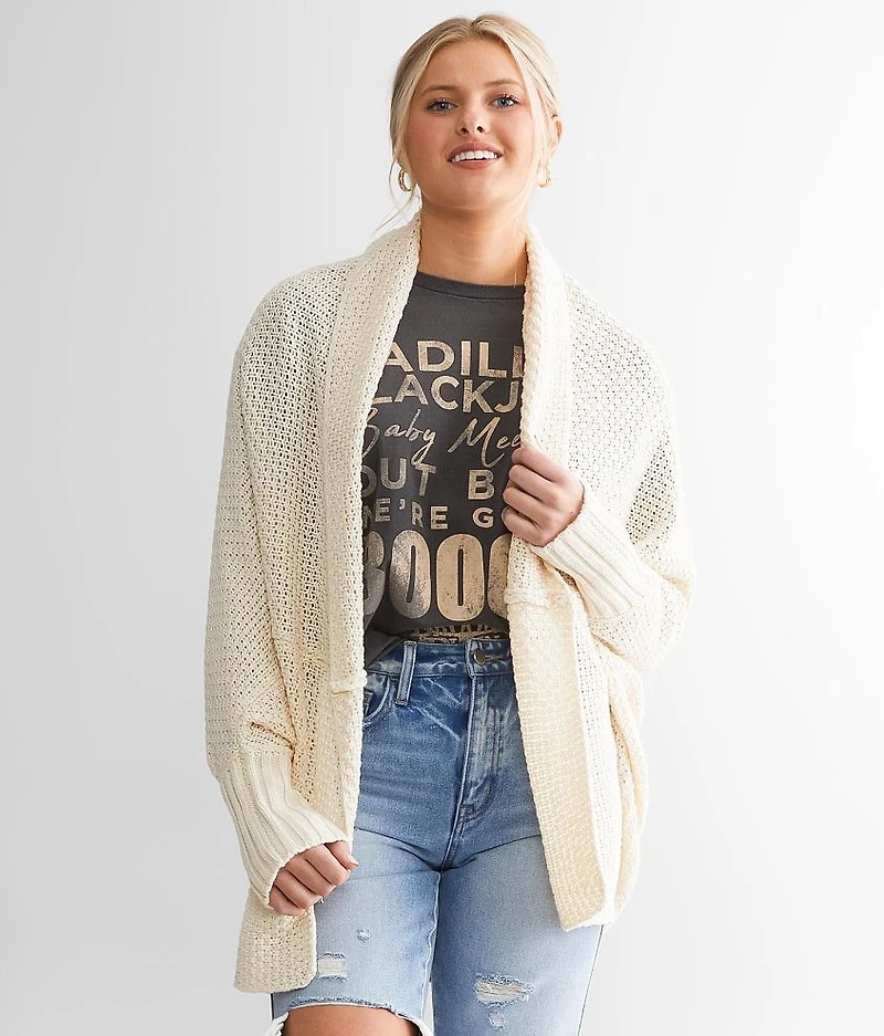 Slouchy Cocoon Cardigan Sweater