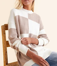 Color Block Sweater