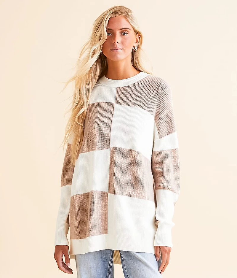 Color Block Sweater