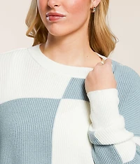 Color Block Sweater