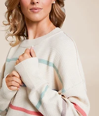 Striped Knit Sweater