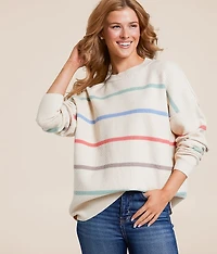 Striped Knit Sweater