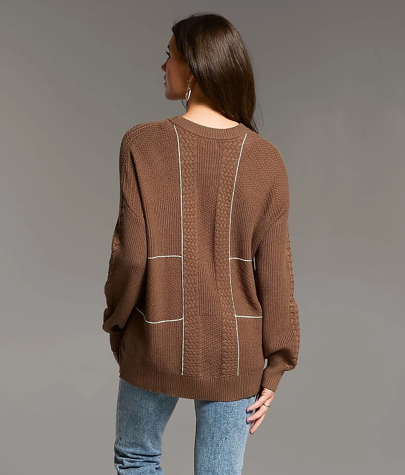 Mixed Stitch Sweater