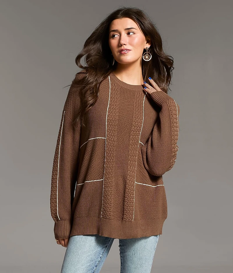 Mixed Stitch Sweater