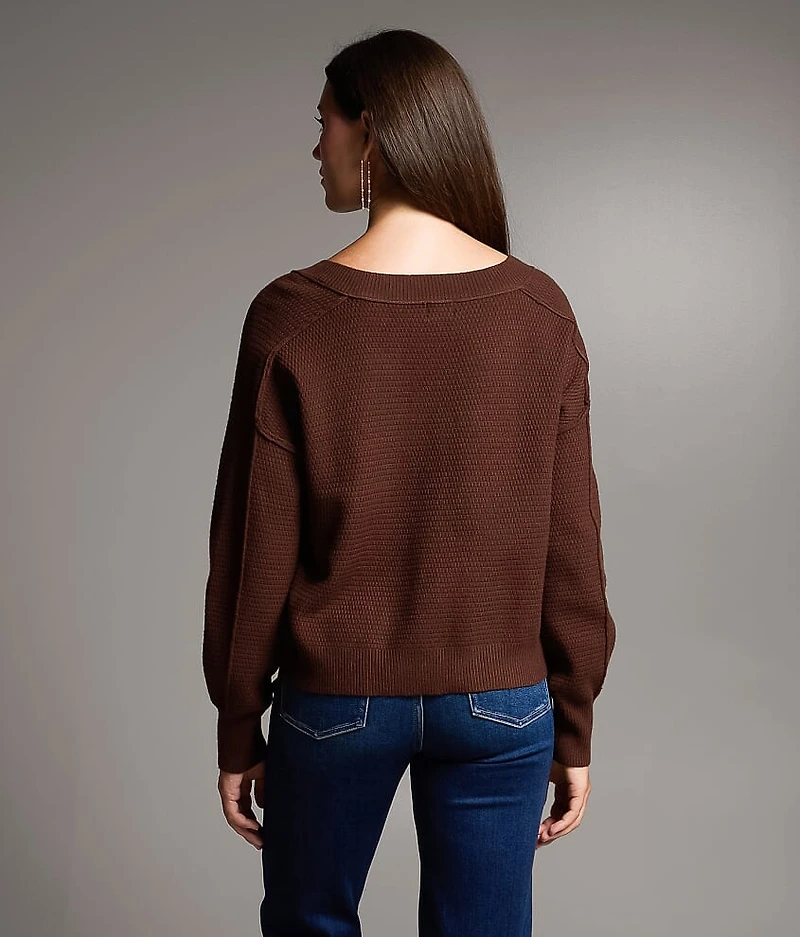 Waffle Sweater