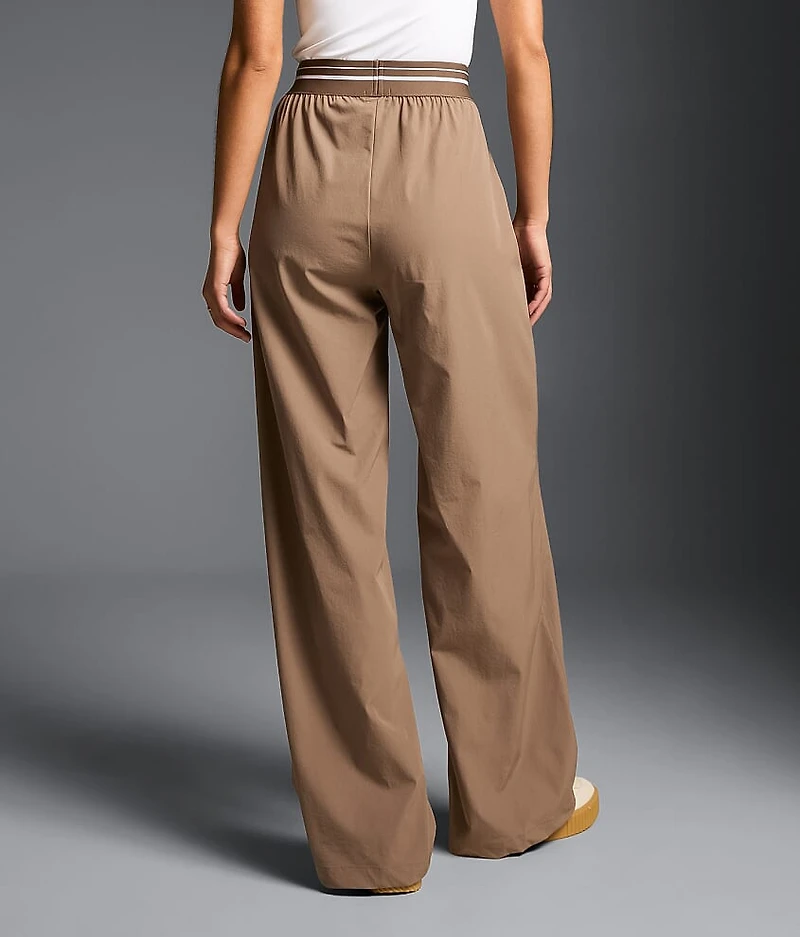 Wide Leg Track Pant