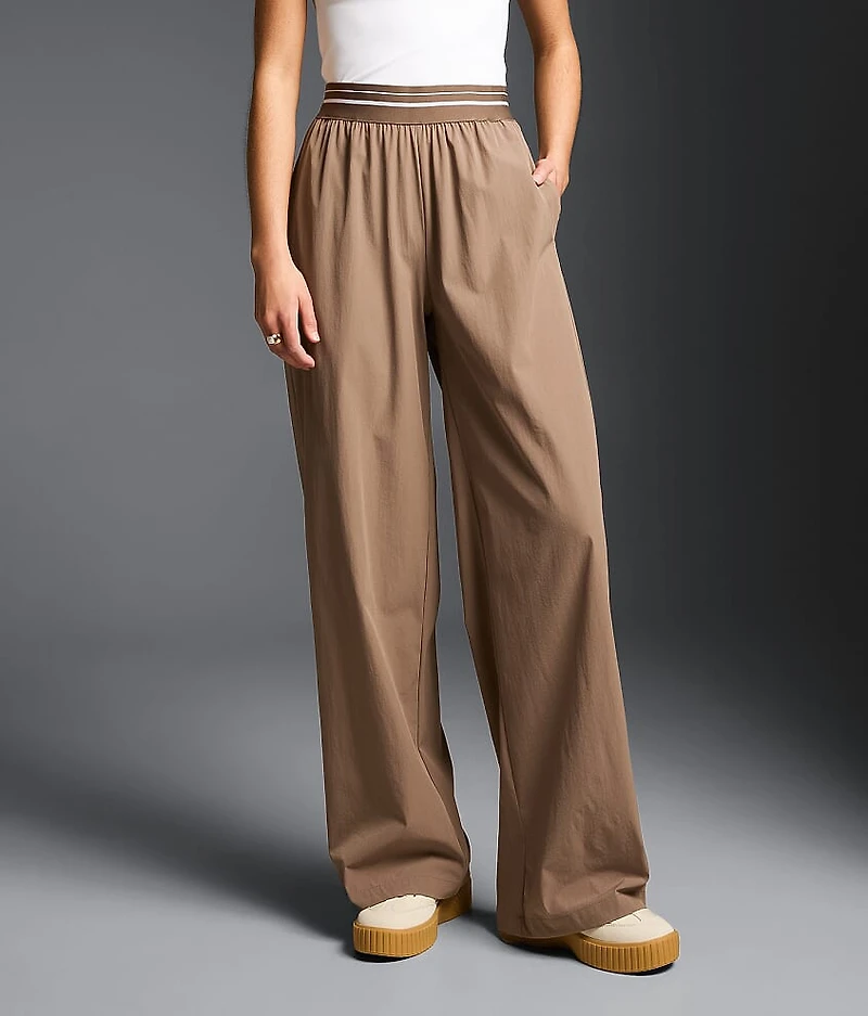 Wide Leg Track Pant