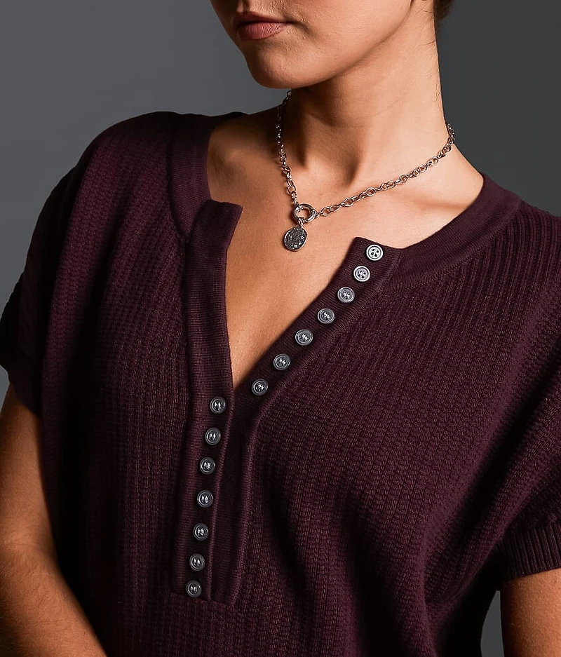 Refined Edit - Henley Sweater