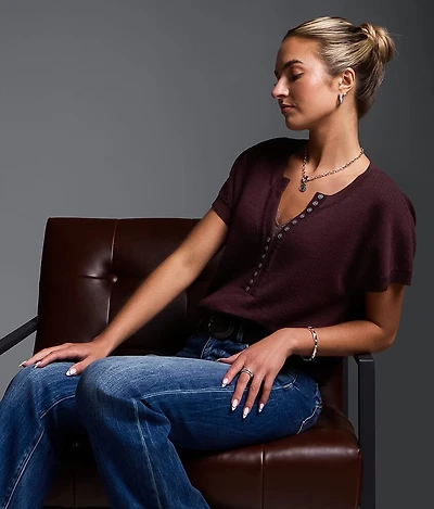 Refined Edit - Henley Sweater