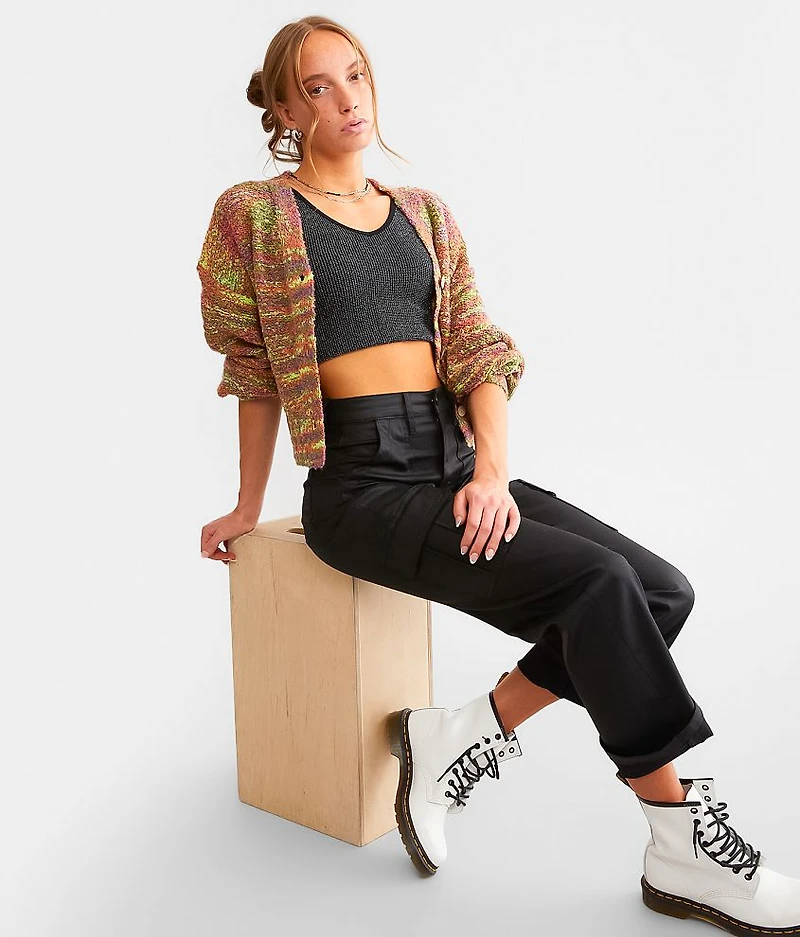 Space Dye Cardigan Sweater