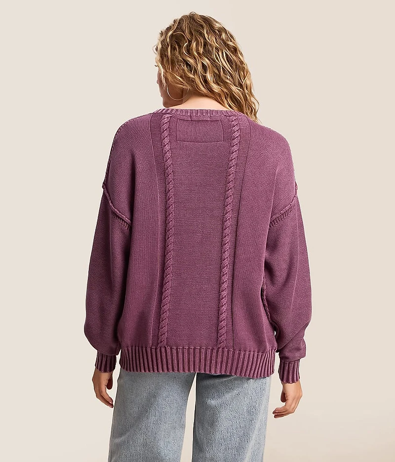 97 Notch Neck Sweater