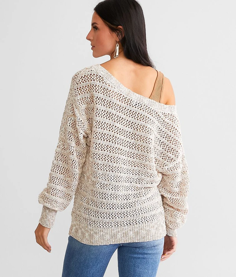 Pointelle Sweater