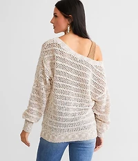 Pointelle Sweater