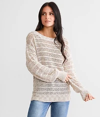 Pointelle Sweater