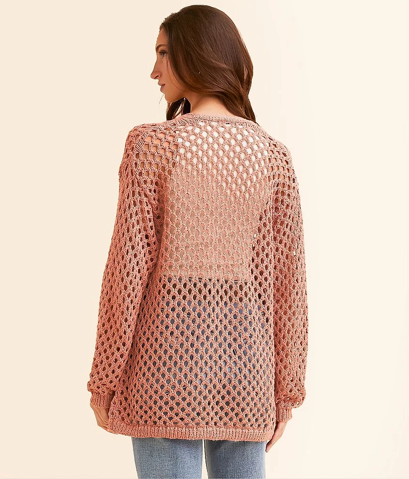 Knit Cardigan Sweater