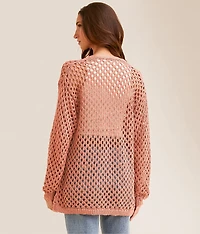 Knit Cardigan Sweater