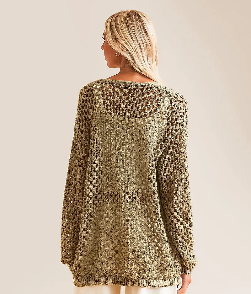 Knit Cardigan Sweater